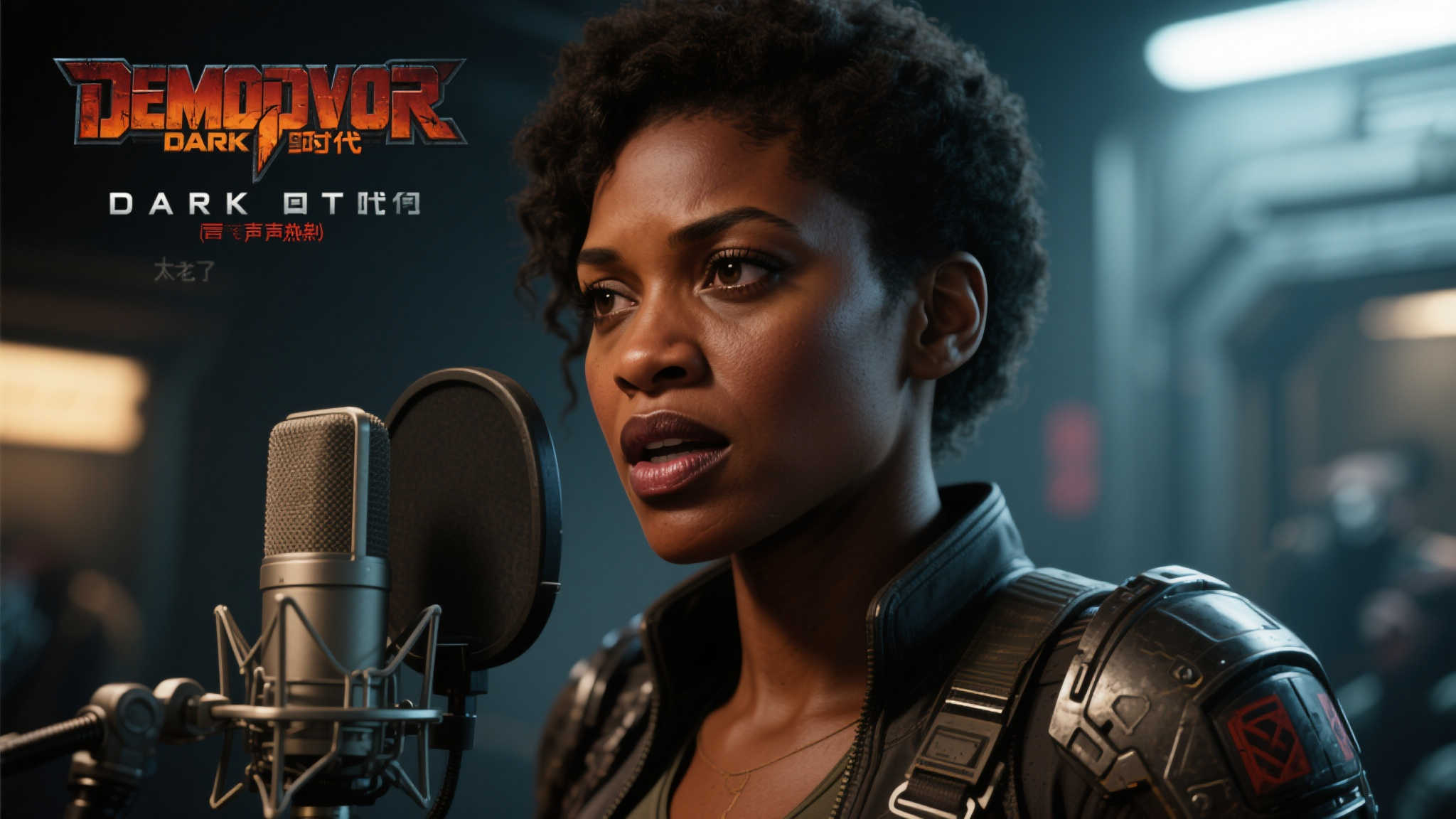 《毁灭战士:黑暗时代》黑人女演员配音遭质疑:声音显苍老! 《毁灭战士:黑暗时代》黑人女演员配音遭质疑:声音显苍老!