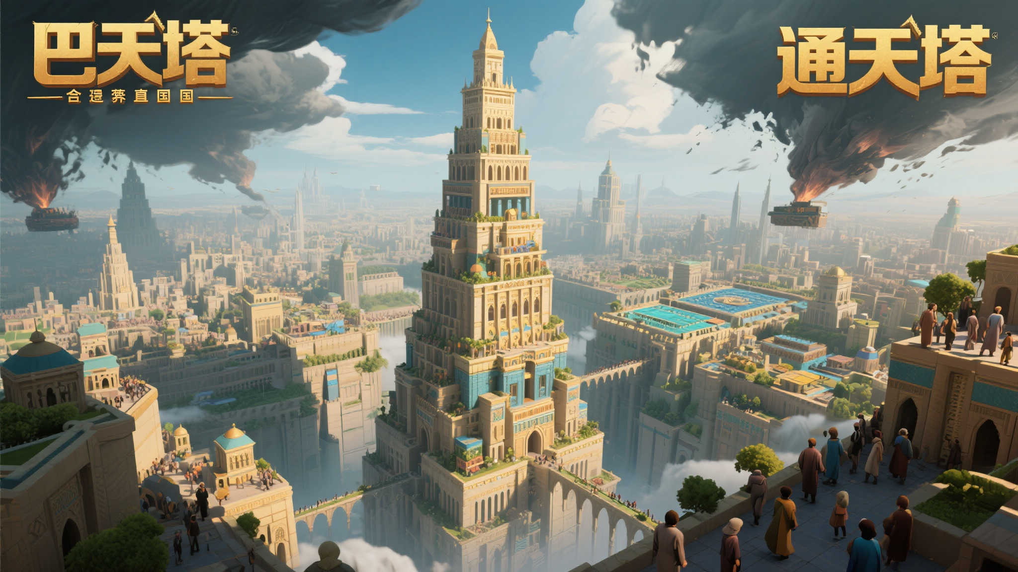 《巴别塔:垂直国度》城市建造新体验,试玩开启直指云霄! 《巴别塔:垂直国度》城市建造新体验,试玩开启直指云霄!